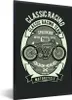 MuchoWow® MuchoWow® Gerahmtes Poster Motorrad - Brief - Produktbild-Vorschau 1