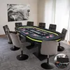 HOME DELUXE Table de poker LED FLUSH - 213 x 106 x 78 cm - Voir les images du produit 2