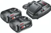Bosch Akku-Starter-Set 18 V 2,5 Ah mit 2 Akkus & Ladegerät Produktbild-Vorschau 2