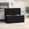 vidaXL Úložný box černý dubový vzhled 102 x 35 x 35 cm Náhled obrázku produktu 2