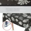 Tischdecke Wachstuch Premium Blumen Grau Robust Produktbild-Vorschau 3