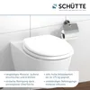 SCHÜTTE Duroplast WC sedátko BÍLÉ Náhled obrázku produktu 2