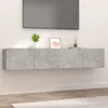 vidaXL TV-Schränke 2 Stk. Betongrau 80x30x30 cm Produktbild-Vorschau 1