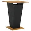 vidaXL Ensemble bar de jardin 5 pièces noir Poly rotin & Voir les images du produit 4