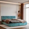 Čalouněný panel Obdélník 100 cm x 20 cm Marine MAGIC VELVET Náhled obrázku produktu 3