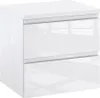 Furni Badunterschrank 50 cm mit Waschtischplatte – Weiß Produktbild-Vorschau 1