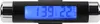 Autouhr Thermometer Schwarz 87x18mm Produktbild-Vorschau 1