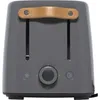A studio shot of a gray toaster with a wooden handle. Anteprima dell’immagine prodotto