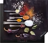 KitchenYeah© Herdabdeckplatte Kräuter - Löffel - Gewürze - Produktbild-Vorschau 1