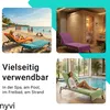 NYVI Frottee Schonbezug für Gartenliege NYVISpa 75x200 cm Produktbild-Vorschau 7