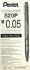 Pentel Zeichenstift 0,1 Polintliner Schwarz S20P-1A Produktbild-Vorschau 3