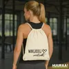 Huuraa Turnbeutel Wangerooge verliebt 12 Liter Natural Produktbild-Vorschau 2