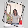 Okenní moskytiéra s hliníkovým rámem 100x120 cm - antracit Náhled obrázku produktu 10