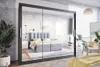 Easy4You LIII 250 cm Schwarz Schiebetüren Kleiderschrank Produktbild-Vorschau 2