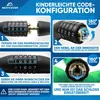 NEXTCOVER® Fahrradschloss mit Zahlencode - Das Original - Produktbild-Vorschau 5