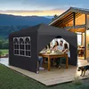 XINZI Pavillon pliant 3x3 Pavillon de jardin, hauteur Voir les images du produit 8