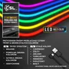 CSL Gaming Mousepad RGB, podkładka pod mysz 800 x 300 x 3 Podgląd zdjęcia produktu 6
