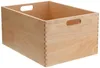 Zeller Caisse tout usage, hêtre laqué, 40 x 30 x 21 cm, Voir les images du produit 1