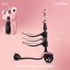 Kinder Roller Kinderscooter Dreiradscooter mit LED Räder, Produktbild-Vorschau 5