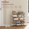 WOLTU Schuhablage Schuhregal Ständer, 5 Schicht für 20 Produktbild-Vorschau 5