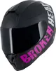 Broken Head BeProud Sport Pink Motorradhelm + Schwarzes Produktbild-Vorschau 5