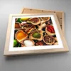 Gerahmtes Poster - Rahmen in heller Eiche - Küche Essen Produktbild-Vorschau 3