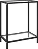vidaXL Konzolový stolík Transparent 60x35x75 cm Tvrdené Náhľad obrázku produktu 7