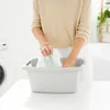 Wäschewanne 12 l FLOWERS, Farbe:Grau Produktbild-Vorschau 3