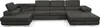 Ecksofa Sofiland Aller U links 345x202cm, Schlaffunktion & Produktbild-Vorschau 4