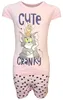 Schlafanzug kurz Tom & Jerry Rosa 104 cm Produktbild-Vorschau 1