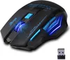 ZELOTES F14 Kabellose Computermaus mit LED-Licht, 2,4 G, Produktbild-Vorschau 4