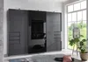Kleiderschrank Saigon Schwebetüren Graphit schwarz 270 Produktbild-Vorschau 6