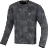 Merlin Covert Camo Motorrad Wachsjacke, blau, L Produktbild-Vorschau 1