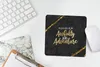 MuchoWow® Mauspad Mousepad Zitate - Abenteuer - Gold - Produktbild-Vorschau 4