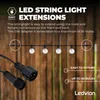 Ledvion LED Lichterkette Außen 5.5M IP54 3W Warmweiß weiß Produktbild-Vorschau 7