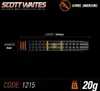 Winmau Scott Waites Set di conversione Acciaio 19g Morbido Anteprima dell’immagine prodotto 6