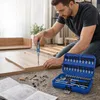 Steckschlüsselsatz 46 teilig 1/4 CrV S2 Bits Ratsche 72 Produktbild-Vorschau 11