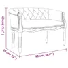 vidaXL Sitzbank 98x56x69 cm Leinen Produktbild-Vorschau 8