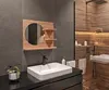 Nástěnné zrcadlo 60 cm x 50 cm Koupelnové zrcadlo s Náhled obrázku produktu 2