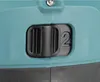 A close-up view of a black dial with ribbed texture and the number '2' embossed next to it, set against a teal-colored surface. Anteprima dell’immagine prodotto