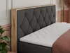 MKS MEBLE King Boxspringbett 160x200 mit Bettkasten Eiche, Produktbild-Vorschau 3