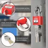 Veiligheidssloten, vergrendelingssysteem, 38 mm, rood, 10 Productafbeelding-voorbeeld 3