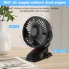Mini ventilatore da tavolo silenzioso con clip, ventilatore Anteprima dell’immagine prodotto 12