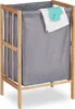 Relaxdays Wäschekorb, 30 l, Wäschesammler offen, HBT: Produktbild-Vorschau 1
