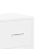 vidaXL Credenza bianca 60x31x84 cm Materiale a base di Anteprima dell’immagine prodotto 10