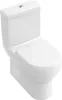 A white toilet with a closed lid, shown from a three-quarter angle against a white background. Anteprima dell’immagine prodotto
