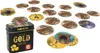 A game tin and game tokens are arranged on a white background. Anteprima dell’immagine prodotto