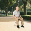 Gehstock mit Sitz Klappbarer Schwarz Gehstockstuhl Produktbild-Vorschau 3