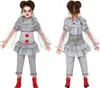 Clown Horror Halloween Kostüm Kinder Vintage Zirkus Grusel Produktbild-Vorschau 6