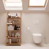 Naturel Home Regal 63 x 149 x 36,4 cm Massivholz matt Produktbild-Vorschau 2